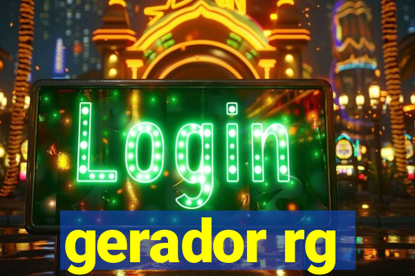gerador rg
